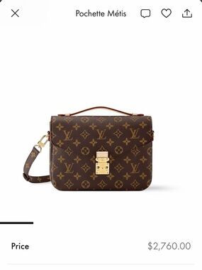 Louis Vuitton Monogram Shoulder Bag - Brown/Gold Hardware